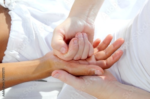 Photo: digital pressure hands reflexology massage tuina therapy digital pressure hands reflexology massage tuina therapy