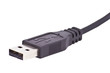 Foto: USB cable on white background USB cable on white background
