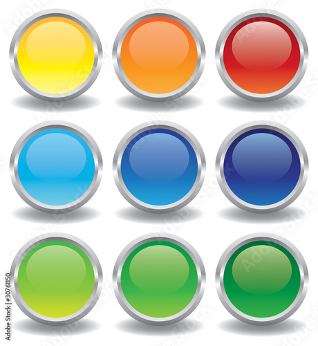Vector: Button Set 14 Button Set 14