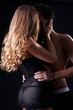 Couple making love