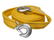 Towing rope with hooks