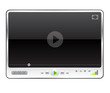 Modern minimal media player Modern minimal media player
