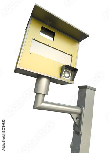 Illustration: Traffic speed camera Traffic speed camera