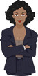 Retro Girl Businesswoman Retro Girl Businesswoman