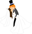 Wedding Dance Kiss