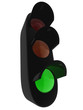 3D traffic light