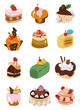 cartoon cake icon cartoon cake icon