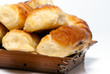 Photo: Croissant on a light background Croissant on a light background
