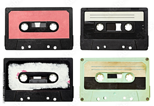 Photo: music audio tape vintage music audio tape vintage