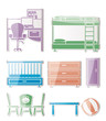 nursery and children room objects