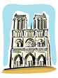 Vector: Notre Dame Notre Dame