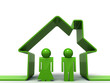 house and couple