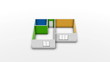 growing blueprint of the house