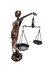 Justitia mit Waage für Recht und Gerechtigkeit