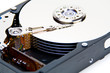 Offene Festplatte Datenspeicher