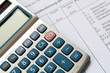 Finanzvermögen Taschenrechner Börse Investment