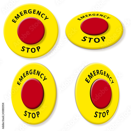 Illustration: Emergency-Stop Emergency-Stop