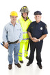 Photo: Group of Blue Collar Workers Group of Blue Collar Workers