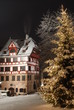 Weihnachten Nürnberg Albrecht Dürer Haus Christbaum Schnee
