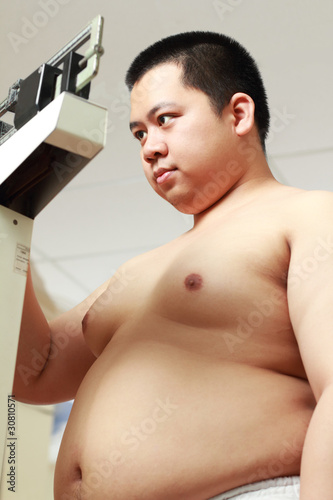 Photo: Obese man Obese man