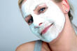 portrait with face mask