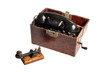 Military old portable radio set
