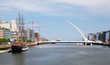 Dublin in sunny summer day