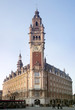 Beffroi et façades d'immeubles du centre ville de Lille Beffroi et façades d'immeubles du centre ville de Lille