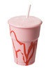 Strawberry milk shake