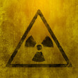 Illustration: Nuclear dangerous sign Nuclear dangerous sign