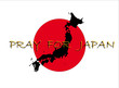 Vektor: Pray for Japan Pray for Japan