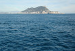 View from Spain of the Rock of Gibraltar