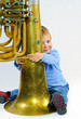 Little musician.