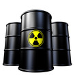 Radioactive waste containers