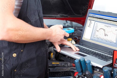 Photo: Auto mechanic Auto mechanic