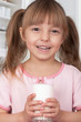Girl with milk