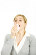 Sick woman