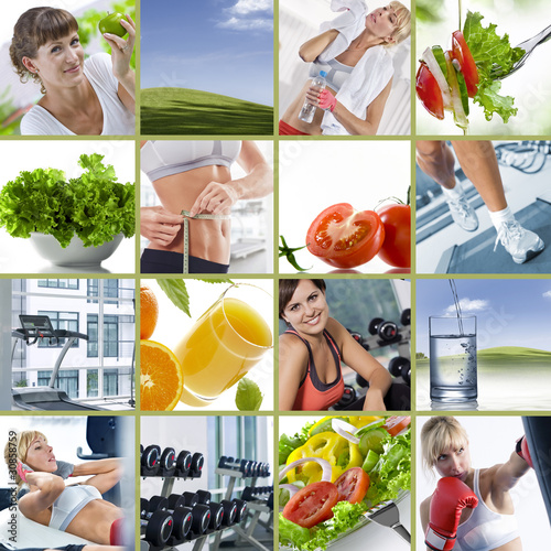 Photo: wellbeing collage wellbeing collage