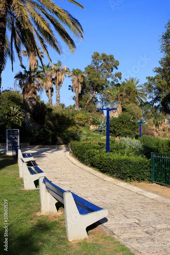 Photo: Park in Jaffa Park in Jaffa