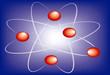 Fondo molecular abstracto