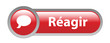 Bouton Web REAGIR (réaction forum opinions partager commentaire)