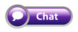 "CHAT" Web Button (forum opinions share communication comment)
