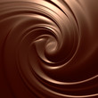 Astonishing chocolate swirl. Backgrounds series.