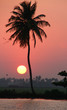 coucher de soleil sur les backwaters coucher de soleil sur les backwaters