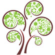 Green eco tree