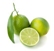 Two and half ripe limes