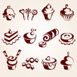 Sweet pastry set