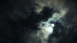 night sky and full moon. timelapse