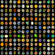 Illustration: Abstract background from 3D elements Abstract background from 3D elements