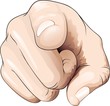 Mano e dito indica direzione-Hand and Finger Pointing Direction